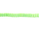 CzechMates Glass 3 x 6mm Sueded Gold Honeydew 2-Hole Brick Bead Strand