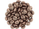 CzechMates Glass 6mm ColorTrends Saturated Metallic Autumn Maple 2-Hole Lentil Bead