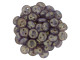 CzechMates Glass 6mm Rosaline Luster Milky Peridot 2-Hole Lentil Bead Strand