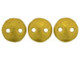 Discover beautiful style with the CzechMates glass 6mm matte metallic Aztec gold two-hole lentil beads. Available by the strand, these beads feature a puffed disc shape with two stringing holes. It's a great option for bead weaving, stringing and embroidery. These pressed Czech glass beads are softly rounded, so they won't cut your thread. They are sure to add stability, definition and shape to designs. These beads display a rich golden shine like that of lost treasure. 