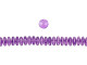 CzechMates Glass 6mm ColorTrends Transparent Bodacious 2-Hole Lentil Bead Strand