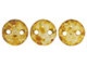 Bring a unique element to your jewelry designs with these CzechMates Lentil beads. These beads feature a puffed disc or lentil shape with two stringing holes. It's a great option for bead weaving, stringing and embroidery. These pressed Czech glass beads are softly rounded, so they won't cut your thread. They are sure to add stability, definition and shape to designs. They feature clear color with a mottled brown Picasso finish. 