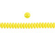 CzechMates Glass 6mm Matte Luster Iris Custard 2-Hole Lentil Bead Strand