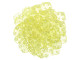 CzechMates Glass 6mm 4-Hole Jonquil QuadraTile Bead 2.5-Inch Tube