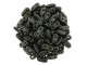 CzechMates Glass, 2-Hole Bar Beads 6x2mm, Metallic Dark Green Suede
