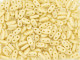 CzechMates Glass 3 x 6mm 2-Hole Antique Beige Bar Bead 2.5-Inch Tube