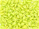 CzechMates Glass 3 x 6mm 2-Hole Pacifica Honeydew Bar Bead 2.5-Inch Tube