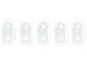 CzechMates Glass 3 x 6mm 2-Hole Crystal Bar Bead 2.5-Inch Tube