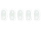 CzechMates Glass 3 x 6mm 2-Hole Crystal Bar Bead 2.5-Inch Tube