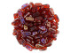 CzechMates Glass 3 x 6mm 2-Hole Twilight Siam Ruby Bar Bead 2.5-Inch Tube
