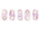 CzechMates Glass, 2-Hole Bar Beads 6x2mm, Transparent Topaz / Pink Luster