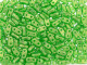 CzechMates Glass 3 x 6mm 2-Hole Sueded Gold Emerald Bar Bead 2.5-Inch Tube