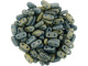 CzechMates Glass 3 x 6mm 2-Hole Pacifica Poppy Seed Bar Bead 2.5-Inch Tube