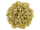 CzechMates Glass 3 x 6mm 2-Hole Opaque White Picasso Bar Bead 2.5-Inch Tube