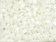 CzechMates Glass 3 x 6mm 2-Hole Pearl Coat Snow Bar Bead 2.5-Inch Tube