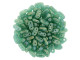 CzechMates Glass 3 x 6mm 2-Hole Luster Iris Atlantis Green Bar Bead 2.5-Inch Tube