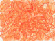 CzechMates Glass 4 x 10mm 2-Hole ColorTrends Peach Echo Crescent Bead 2.5-Inch Tube