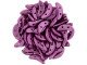 CzechMates Glass 4 x 10mm 2-Hole ColorTrends Saturated Metallic Pink Yarrow Crescent Bead 2.5-Inch Tube
