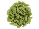 CzechMates Glass 4 x 10mm 2-Hole Pacifica Avocado Crescent Bead 2.5-Inch Tube