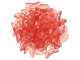 CzechMates Glass 4 x 10mm 2-Hole ColorTrends Fiesta Crescent Bead 2.5-Inch Tube