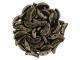 CzechMates Glass, 2-Hole Crescent Beads 10x4.5mm, Dark Bronze