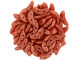 CzechMates Glass 4 x 10mm 2-Hole Red Antique Shimmer Crescent Bead 2.5-Inch Tube