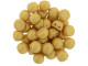 CzechMates 2-Hole 7mm Pacifica Ginger Cabochon Beads 2.5-Inch Tube