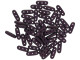 CzechMates Glass, 3-Hole Beam Beads 10x3.5mm, Metallic Dark Plum Suede