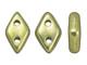 Create daring style accents with these CzechMates Diamond Beads. These pressed glass beads are similar to the CzechMates Triangle bead, with two holes on the flat side. Like other CzechMates shapes, these Diamond Beads share the same hole spacing and are perfect for using with other CzechMates beads. The Diamond Bead works well for dimensional projects and also as an angled spacer. Use them in your bead weaving and stringing projects for unforgettable style. 