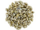 CzechMates Diamond 4 x 6mm Opaque Green Ultra Luster Czech Glass 2-Hole Beads, 2.5-Inch Tube