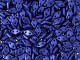 CzechMates Diamond 4 x 6mm ColorTrends Saturated Metallic Ultra Violet Czech Glass 2-Hole Beads, 2.5-Inch Tube