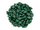 CzechMates Diamond 4 x 6mm ColorTrends Saturated Metallic Martini Olive Czech Glass 2-Hole Bead 2.5-Inch Tube