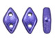 Create daring style accents with these CzechMates Diamond Beads. These pressed glass beads are similar to the CzechMates Triangle bead, with two holes on the flat side. Like other CzechMates shapes, these Diamond Beads share the same hole spacing and are perfect for using with other CzechMates beads. The Diamond Bead works well for dimensional projects and also as an angled spacer. Use them in your bead weaving and stringing projects for unforgettable style. 