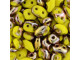 Matubo SuperDuo 2 x 5mm Apollo - Opaque Yellow 2-Hole Seed Bead 2.5-Inch Tube