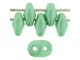 Matubo SuperDuo 2 x 5mm Mint Green Pearl Shine 2-Hole Seed Bead 2.5-Inch Tube