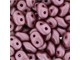 Matubo SuperDuo 2 x 5mm Satin Metallic Rouge 2-Hole Seed Bead 2.5-Inch Tube