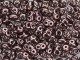 Matubo SuperDuo 2x5mm 2-Hole Metallic Amethyst Luster Seed Bead 2.5-Inch Tube