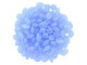 Matubo SuperDuo 2 x 5mm Milky Sapphire 2-Hole Seed Bead 2.5-Inch Tube