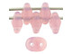 Matubo SuperDuo 2 x 5mm Milky Pink 2-Hole Seed Bead 2.5-Inch Tube