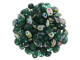 Matubo SuperDuo 2 x 5mm Matte Emerald Vitral 2-Hole Seed Bead 2.5-Inch Tube