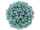 Matubo SuperDuo 2x5mm 2-Hole Opaque Baby Blue Star Dust Seed Bead 2.5-Inch Tube