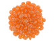 Matubo SuperDuo 2 x 5mm Milky Orange Luster 2-Hole Seed Bead 2.5-Inch Tube