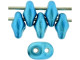 Matubo SuperDuo 2 x 5mm Metalust Turquoise 2-Hole Seed Bead 2.5-Inch Tube Matubo SuperDuo 2 x 5mm Metalust Turquoise 2-Hole Seed Bead 2.5-Inch Tube