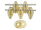 Matubo SuperDuo 2 x 5mm Luster - Smoky Topaz 2-Hole Seed Bead 2.5-Inch Tube