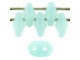 Matubo SuperDuo 2 x 5mm Milky Peridot 2-Hole Seed Bead 2.5-Inch Tube