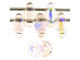 Matubo SuperDuo 2 x 5mm Rosaline AB 2-Hole Seed Bead 2.5-Inch Tube