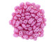 Matubo SuperDuo 2 x 5mm Hot Pink Pearl Shine 2-Hole Seed Bead 2.5-Inch Tube