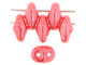 Matubo SuperDuo 2 x 5mm Opaque Red Luster 2-Hole Seed Bead 2.5-Inch Tube