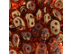 Matubo SuperDuo 2 x 5mm Bronze Luster 1/2 - Hyacinth 2-Hole Seed Bead 2.5-Inch Tube