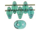 Matubo SuperDuo 2 x 5mm Emerald - Vega 2-Hole Seed Bead 2.5-Inch Tube